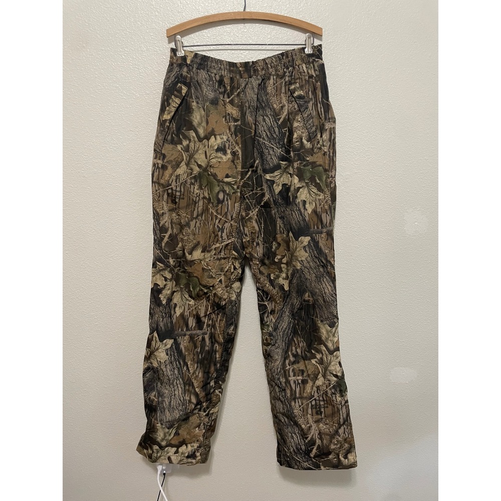 Mossy Oak VTG Break-Up Camo Pants Men L 32x31 Brown Green EUC Hunting Outdoor